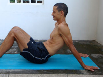 rack yoga pose prep