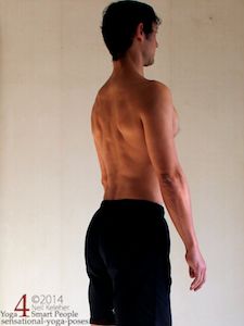 upper back exercises, bending lumbar and thoracic spine backwards using spinal erectors