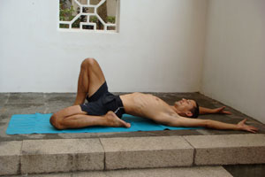 Asana Half Hero 6 half hero yoga pose