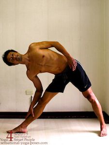 Side stretch, sensational yoga poses, Neil Keleher