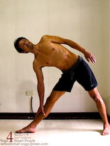 Side stretch, sensational yoga poses, Neil Keleher