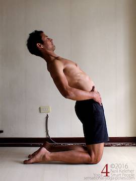 camel pose, Neil Keleher, Sensational Yoga Poses.