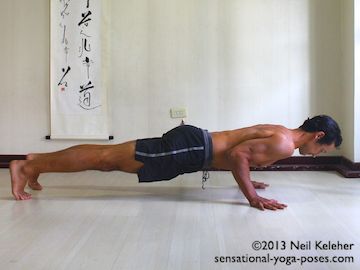 chaturanga Neil Keleher, Sensational Yoga Poses.