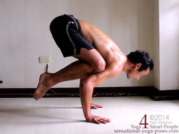 Bakasana Arm Balance, Neil Keleher, Sensational yoga poses