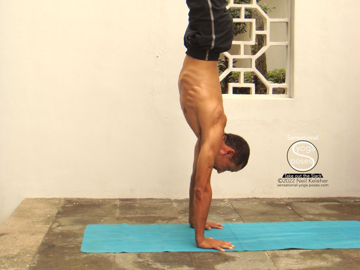 Handstand, Jumping Into It, Neil Keleher, Sensational yoga poses