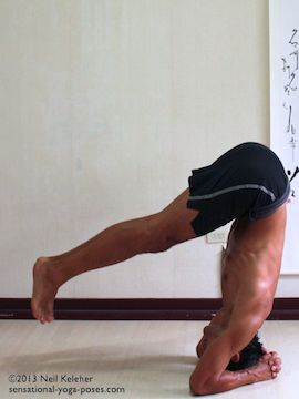 headstand yoga pose,  Neil Keleher, Sensational Yoga Poses.