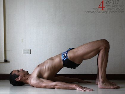 setu bandha sarvangasana, setu bandasana, bridge pose