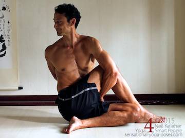 Ardha Matsendrasana Spinal Twist, Neil Keleher, Sensational yoga poses