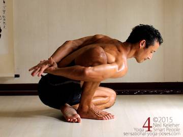 basic yoga sequence for flexibility,  hip extensor and shoulder stretch.