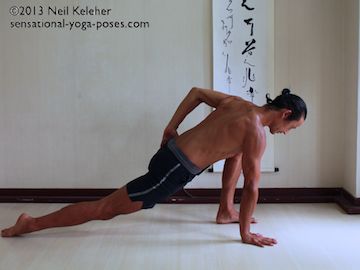 hip flexor stretch using gluteus maximus