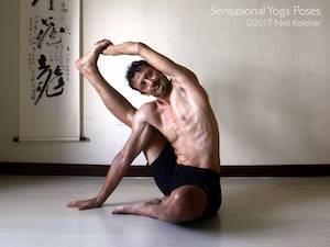 Compass Yoga Pose,  Neil Keleher, Sensational Yoga Poses.