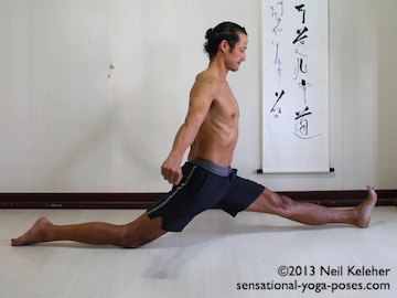 Hanumanasana,  Neil Keleher, Sensational Yoga Poses.