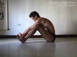 Pull Back Stretch For The Back Of The Shoulders And Upper Back,  Neil Keleher, Sensational Yoga Poses.