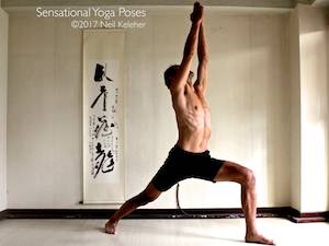 Virabhadrasana (Warrior 1), Neil Keleher, Sensational yoga poses