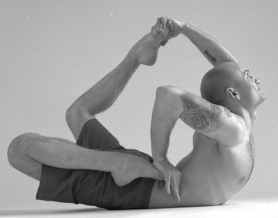 Jim Bennitt in Gherandasana