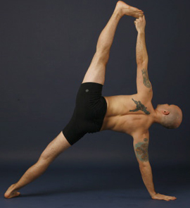 Jim Bennitt in Vasisthasana