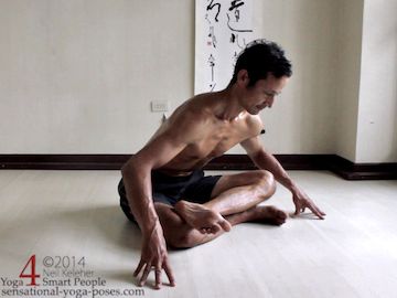Double Pigeon Lotus Prep, Neil Keleher, Sensational yoga poses