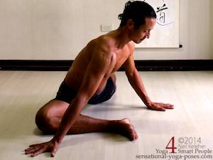 Side stretch, sensational yoga poses, Neil Keleher