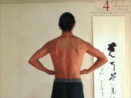 Dance of Shiva, Neil Keleher, rear view, movement from 11 to 22