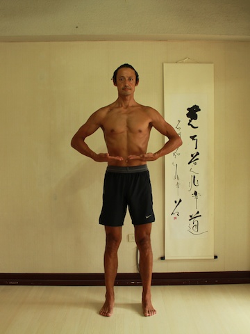 Dance of Shiva, Neil Keleher, front view, movement from 22 to modified dance of shiva position 33