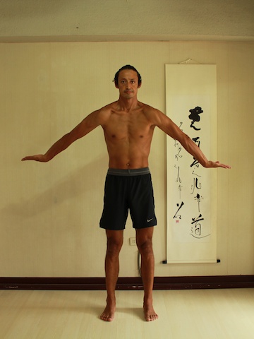 Dance of Shiva, Neil Keleher, front view, movement from 22 to modified dance of shiva position 33