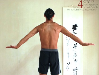 Dance of Shiva, Neil Keleher, rear view, movement from 22 to modified dance of shiva position 33
