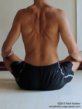 scapular awareness, scapular awareness exercises, yoga poses, yoga postures, yoga awareness, 