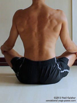 scapular awareness, scapular awareness exercises, yoga poses, yoga postures, yoga awareness, 
