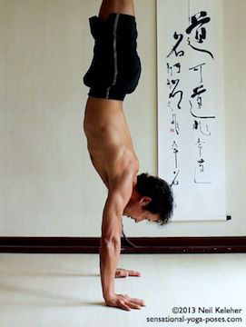 arm stability, shoulder stability in handstand, using elbows for shoulder stability