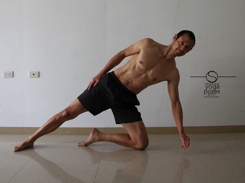 Balance, Lateral Knee Balance, Neil Keleher, Sensational yoga poses