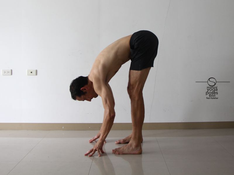 Forward Bend Standing, Neil Keleher, Sensational yoga poses