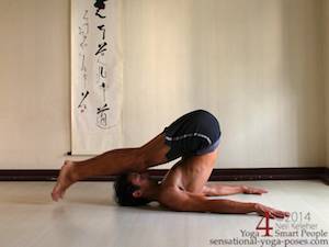 Rolling Into Plough Pose, Neil Keleher, Sensational yoga poses