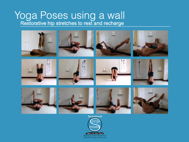 Yoga Poses Using A Wall, Neil Keleher, Sensational yoga poses